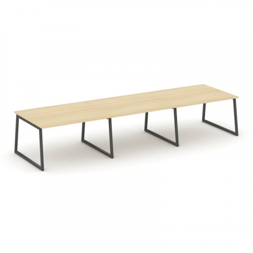 Style Project Стол переговорный SN-4T1.SPRG-052.3 Акация Лорка/Металл Антрацит 3540*1180*750 фото 28 Style Project Стол переговорный SN-4T1.SPRG-052.3 Акация Лорка/Металл Антрацит 3540*1180*750 фото 28