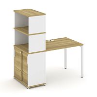Стол офисный с опорным шкафом-купе Concept CN.SP-241