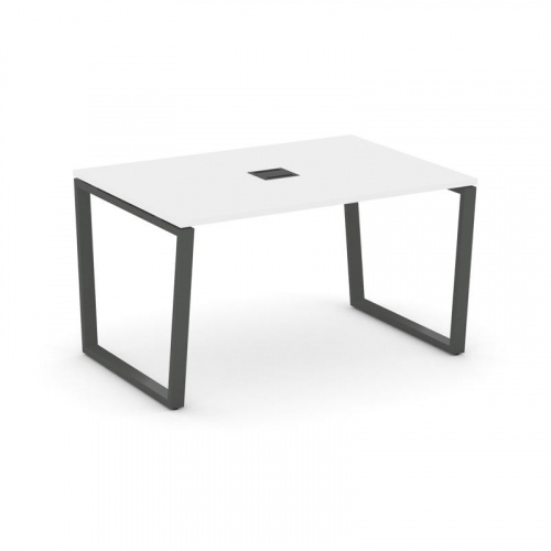 Style Project Стол переговорный SN-6T2.SPRG-001 Акация Лорка/Металл Антрацит/Заглушка Металл Антраци фото 26