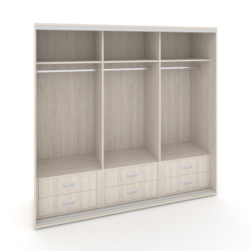 Корпус 3-х секционного шкафа низкого L=1619мм Maris SH.K3-1.2 K4 фото 5