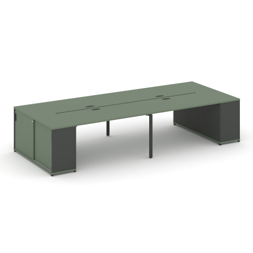 Бенч-система с опорными шкафами-купе Concept CN.DRS-279 фото 2 Бенч-система с опорными шкафами-купе Concept CN.DRS-279 фото 2