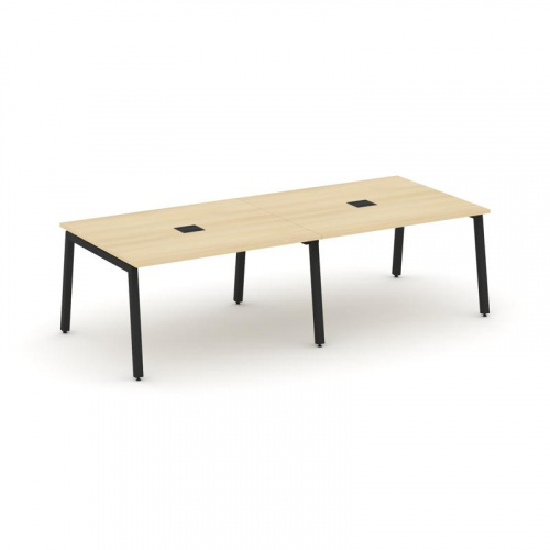 Style Project Стол переговорный SN-5A.SPRG-044 Вяз Благородный/Металл Антрацит 3160*1180*750 фото 10