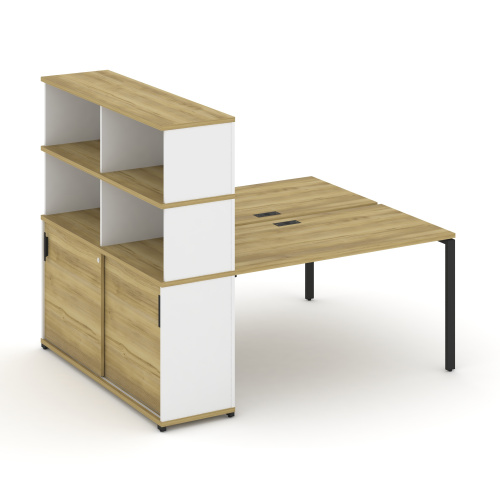 Бенч-система с опорным шкафом-купе с надставкой Concept CN.DRS-243 фото 6