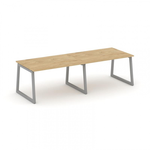 Style Project Стол переговорный SN-5T1.SPRG-012.3 Акация Лорка/Металл Антрацит 2360*980*750