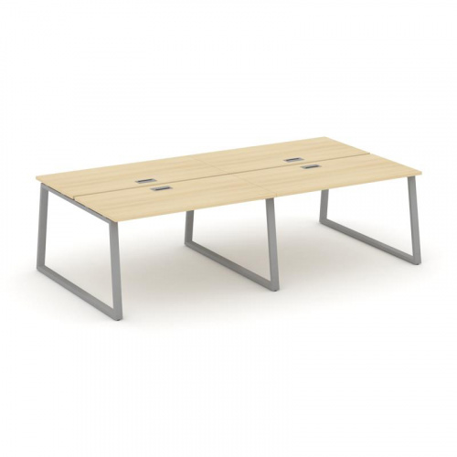 Style Project Рабочая станция 2-х сторон. SN-6T1.DRS-044 Акация Лорка/Металл Антрацит/Заглушка Пласт фото 20