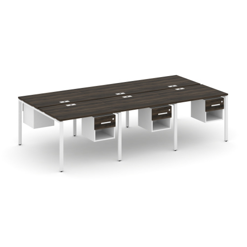 Бенч-система на 6 мест с подвесными тумбами Concept CN.DRS-157 фото 10