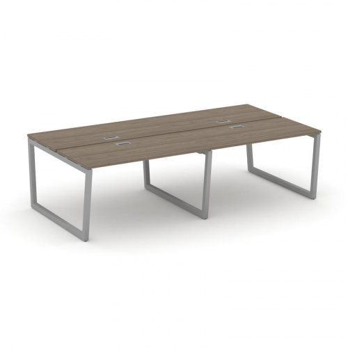 Style Project Рабочая станция 2-х сторон. SN-5T2.DRS-031 Акация Лорка/Металл Антрацит/Заглушка Пласт фото 14