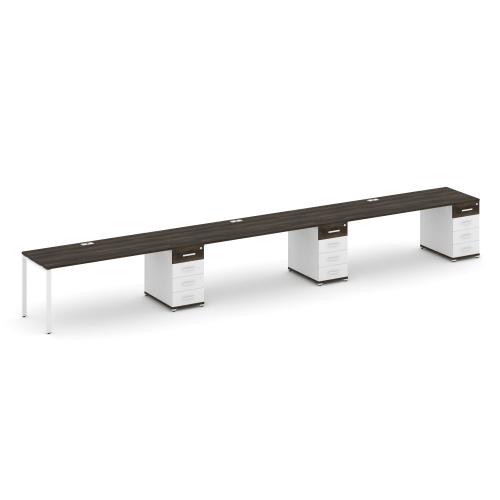 Бенч-система на 3 места с 3 опорными тумбами Concept CN.ORS-444 фото 10