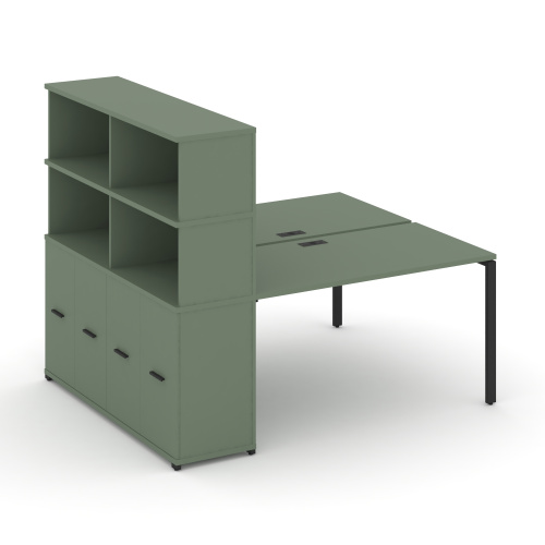 Бенч-система с опорным распашным шкафом Concept CN.DRS-230 Бенч-система с опорным распашным шкафом Concept CN.DRS-230
