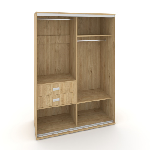 Корпус 2-х секционного шкафа низкого L=1200мм Maris SH.K2-2.2 K4 фото 2 Корпус 2-х секционного шкафа низкого L=1200мм Maris SH.K2-2.2 K4 фото 2