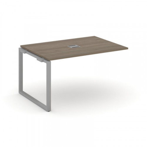 Style Project Проходной наб. элем. перег. стола SN-6O.NSPRG-003 Дуб Табак/Металл Серый 1380*980*750 фото 4