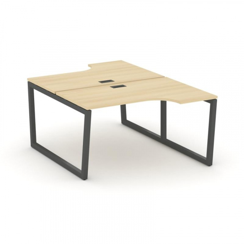 Style Project Рабочая станция эргоном. SN-5T2.DRPA-002 Акация Лорка/Металл Антрацит/Заглушка Пластик фото 28