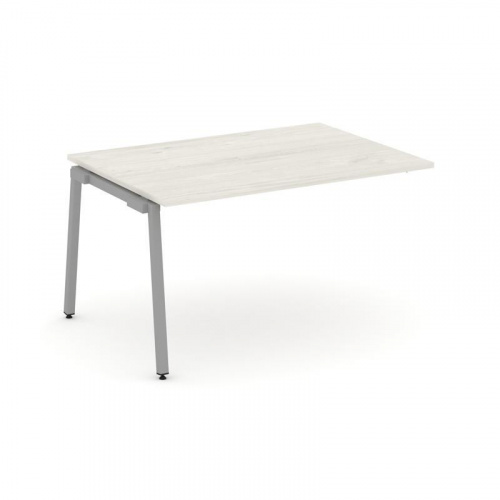 Style Project Проходной наб. элем. перег. стола SN-4A.NSPRG-003.3 Акация Лорка/Металл Белый 1380*980