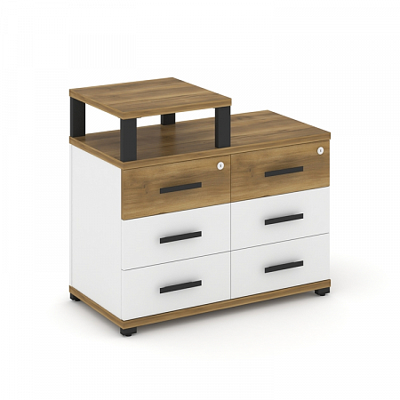 Тумба приставная с 6 ящиками Concept CN.TSP-008 B
