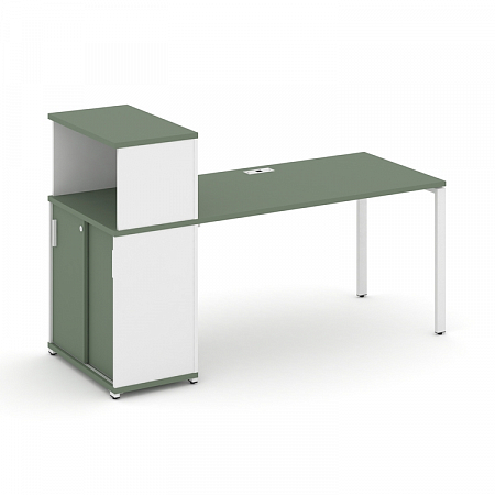Стол офисный с опорным шкафом-купе Concept CN.SP-240