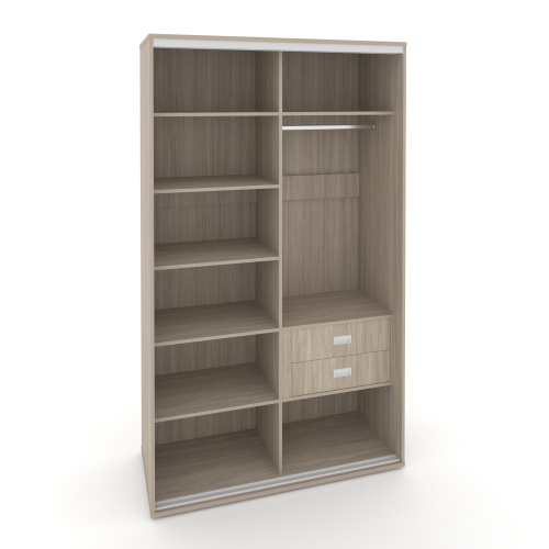 Корпус 2-х секционного шкафа высокого L=1300мм Maris SH.K2-3.1 K3 фото 3