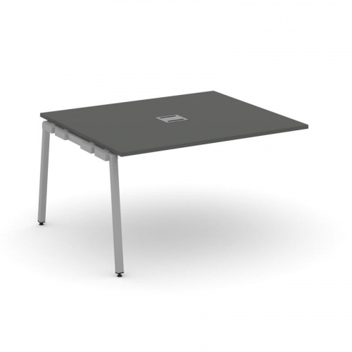 Style Project Проходной наб. элем. перег. стола SN-4A.NSPRG-034 Антрацит/Металл Антрацит 1580*1180*7 фото 8