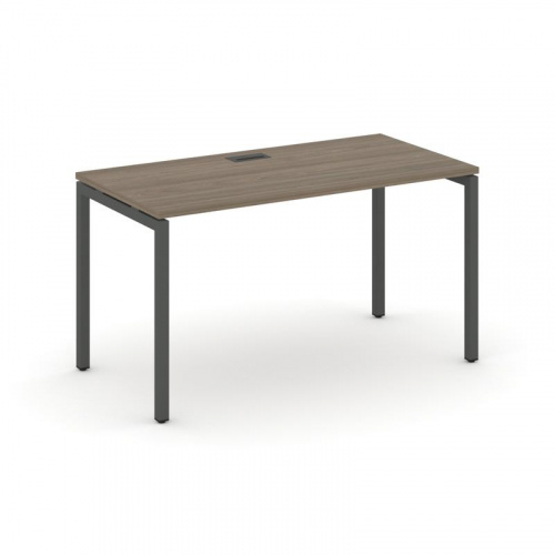 Style Project Стол письменный SN-6P.SP-025 Тиквуд Светлый/Металл Антрацит 1780*800*750 фото 18