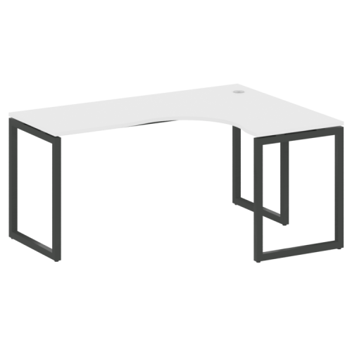 Стол криволинейный правый на О-обр. м/к Metal System Quattro 40БО.СА-4 (R) фото 7 Стол криволинейный правый на О-обр. м/к Metal System Quattro 40БО.СА-4 (R) фото 7