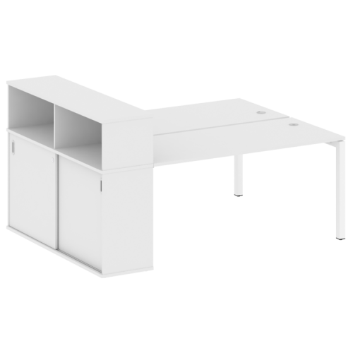 Бенч-система с шкафом-купе на П-обр. м/к Metal System Quattro 50БП.РС-СШК-2.4 фото 13 Бенч-система с шкафом-купе на П-обр. м/к Metal System Quattro 50БП.РС-СШК-2.4 фото 13