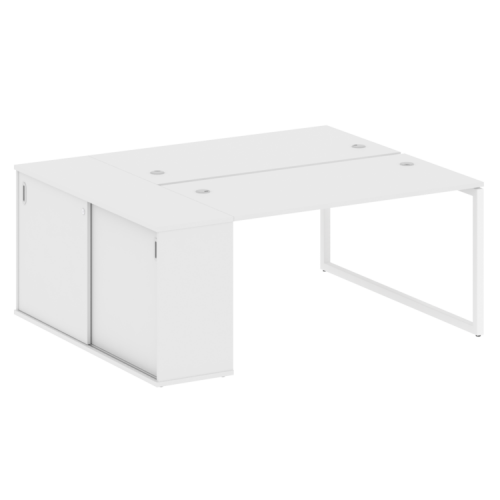 Бенч-система с шкафом-купе на О-обр. м/к Metal System Quattro 40БО.РС-СШК-1.3 фото 9