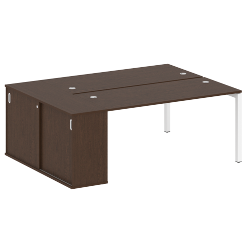 Бенч-система с шкафом-купе на П-обр. м/к Metal System Quattro 50БП.РС-СШК-1.4 фото 6 Бенч-система с шкафом-купе на П-обр. м/к Metal System Quattro 50БП.РС-СШК-1.4 фото 6