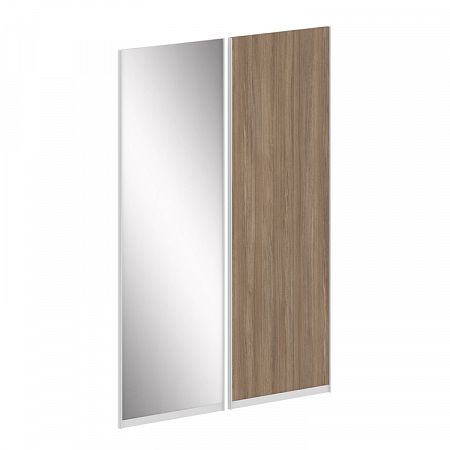 Комплект дверей ЛДСП для шкафа низкого L=1100мм. Maris SH.DZK-1.2