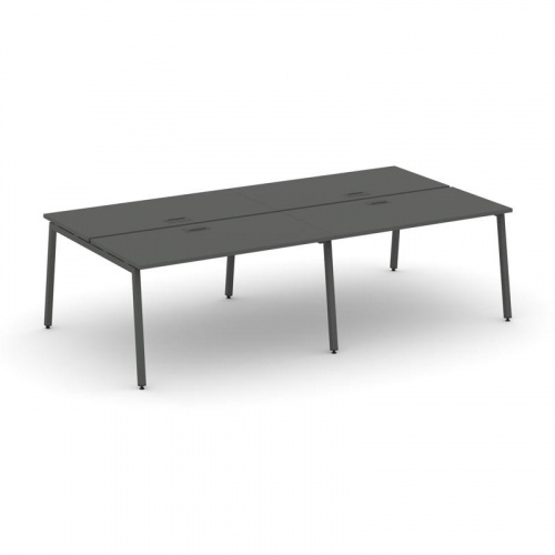 Style Project Рабочая станция 2-х сторон. SN-4A.DRS-034 Акация Лорка/Металл Белый 3160*1232*750 фото 19