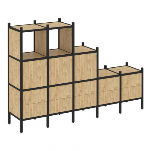 Стеллаж офисный прямой Loft VR.L-19 фото 7