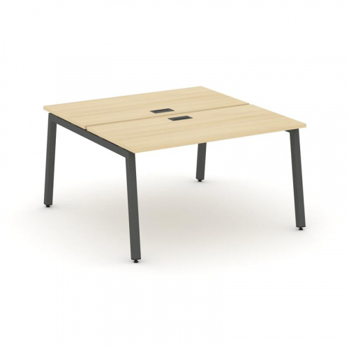 Style Project Рабочая станция 2-х сторон. SN-5A.DRS-021 Акация Лорка/Металл Белый 980*1632*750 фото 15