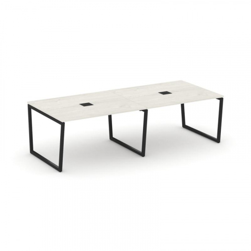 Style Project Стол переговорный SN-4T2.SPRG-044 Акация Лорка/Металл Антрацит/Заглушка Металл Антраци фото 5 Style Project Стол переговорный SN-4T2.SPRG-044 Акация Лорка/Металл Антрацит/Заглушка Металл Антраци фото 5