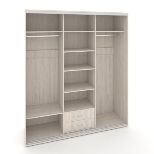 Корпус 3-х секционного шкафа высокого L=2219мм Maris SH.K3-5.1 K1 фото 2