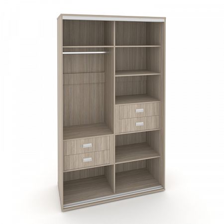 Корпус 2-х секционного шкафа высокого L=1800мм Maris SH.K2-8.1 K5