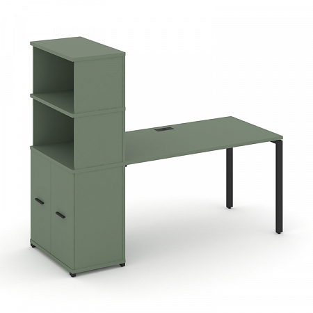 Стол офисный с опорным распашным шкафом Concept CN.SP-229