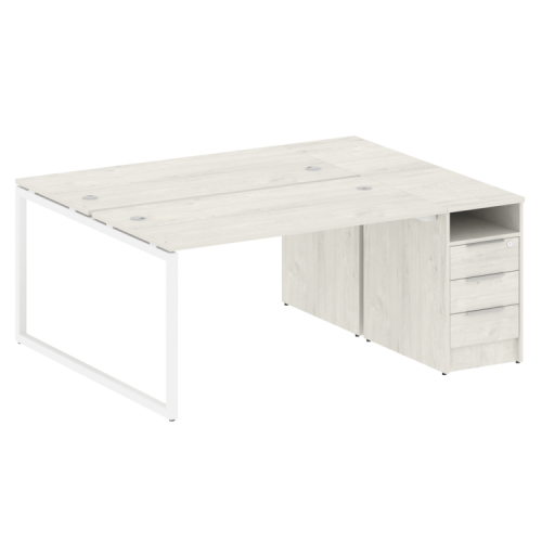 Бенч-система с тумбой на О-обр. м/к Metal System Quattro 40БО.РС-СТП-2.3 фото 4 Бенч-система с тумбой на О-обр. м/к Metal System Quattro 40БО.РС-СТП-2.3 фото 4