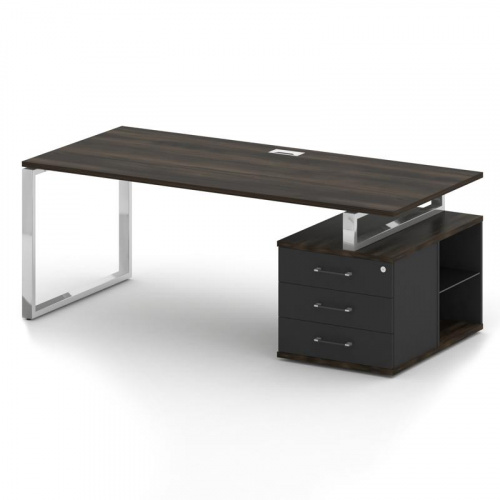 Стол руководителя с опорной тумбой Shift SK.SRT-200 (R) фото 3