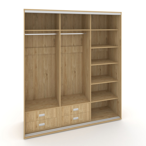 Корпус 3-х секционного шкафа высокого L=2219мм Maris SH.K3-5.1 K3 фото 3