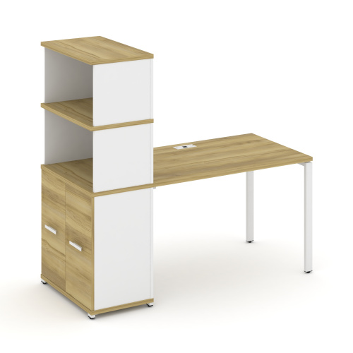 Стол офисный с опорным распашным шкафом Concept CN.SP-230 фото 3 Стол офисный с опорным распашным шкафом Concept CN.SP-230 фото 3