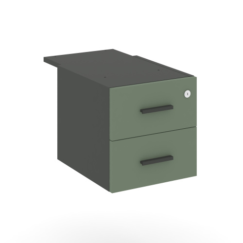 Тумба офисная с 2 ящиками Concept CN.PT-004 W фото 2 Тумба офисная с 2 ящиками Concept CN.PT-004 W фото 2