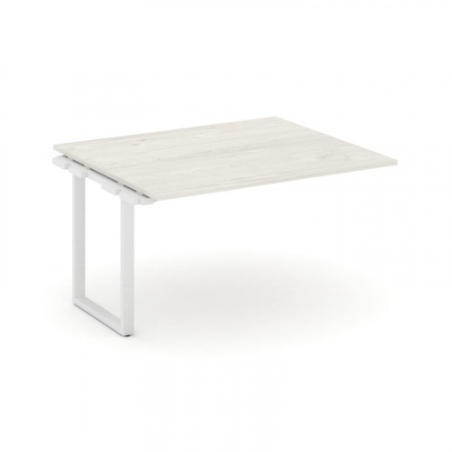 Style Project Проходной наб. элем. перег. стола SN-6O.NSPRG-032.3 Тиквуд Светлый/Металл Белый 1180*1 фото 10