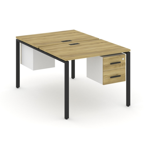 Бенч-система на 2 места с подвесными тумбами Concept CN.DRS-113 фото 6 Бенч-система на 2 места с подвесными тумбами Concept CN.DRS-113 фото 6