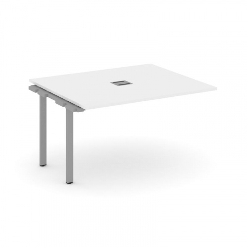 Style Project Проходной наб. элем. перег. стола SN-6P.NSPRG-032 Белый/Металл Черный 1180*1180*750 фото 7