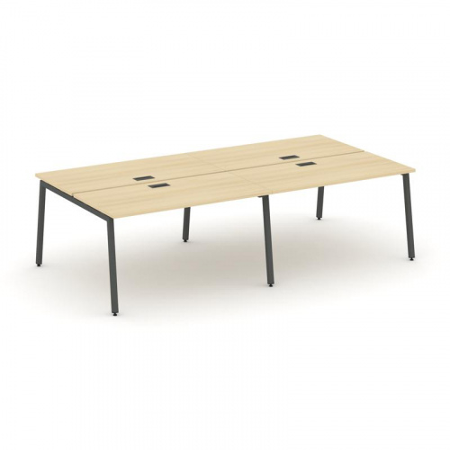 Style Project Рабочая станция 2-х сторон. SN-4A.DRS-034 Акация Лорка/Металл Белый 3160*1232*750 фото 21