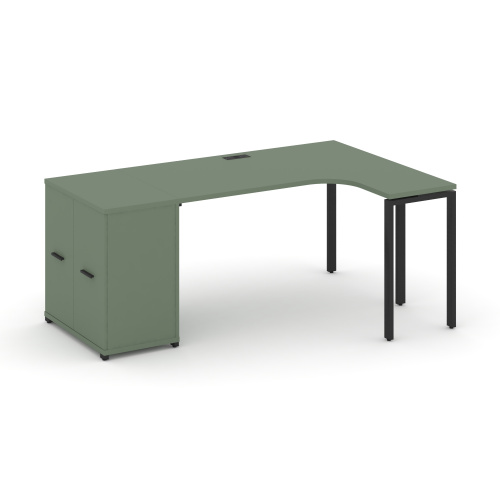 Стол эргономичный с опорным распашным шкафом Concept CN.SA-209(R) Стол эргономичный с опорным распашным шкафом Concept CN.SA-209(R)