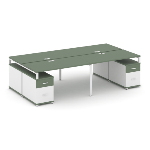 Бенч-система на 4 места с 2 опорными тумбами Concept CN.DRS-329 фото 5 Бенч-система на 4 места с 2 опорными тумбами Concept CN.DRS-329 фото 5