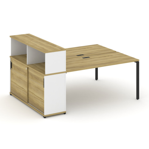 Бенч-система с опорным шкафом-купе с надставкой Concept CN.DRS-240 фото 6 Бенч-система с опорным шкафом-купе с надставкой Concept CN.DRS-240 фото 6