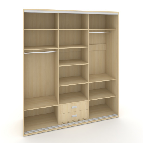 Корпус 3-х секционного шкафа высокого L=2219мм Maris SH.K3-5.1 K2 Корпус 3-х секционного шкафа высокого L=2219мм Maris SH.K3-5.1 K2