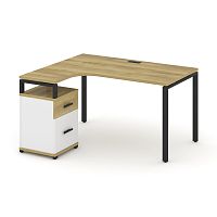 Стол эргономичный с опорной тумбой Concept CN.SA-306(L)