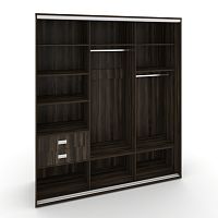 Корпус 3-х секционного шкафа высокого L=1769мм Maris SH.K3-2.1 K5