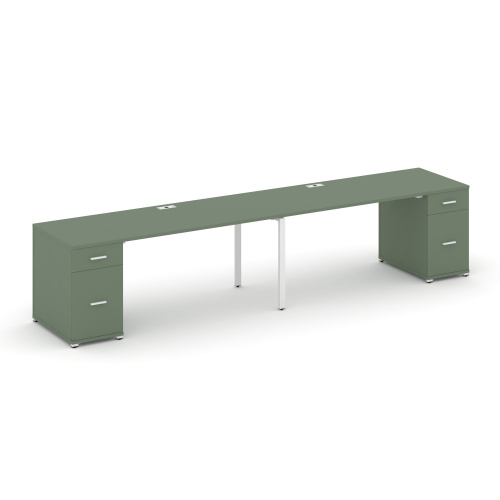 Бенч-система на 2 места с 2 опорными тумбами Concept CN.ORS-413 Бенч-система на 2 места с 2 опорными тумбами Concept CN.ORS-413